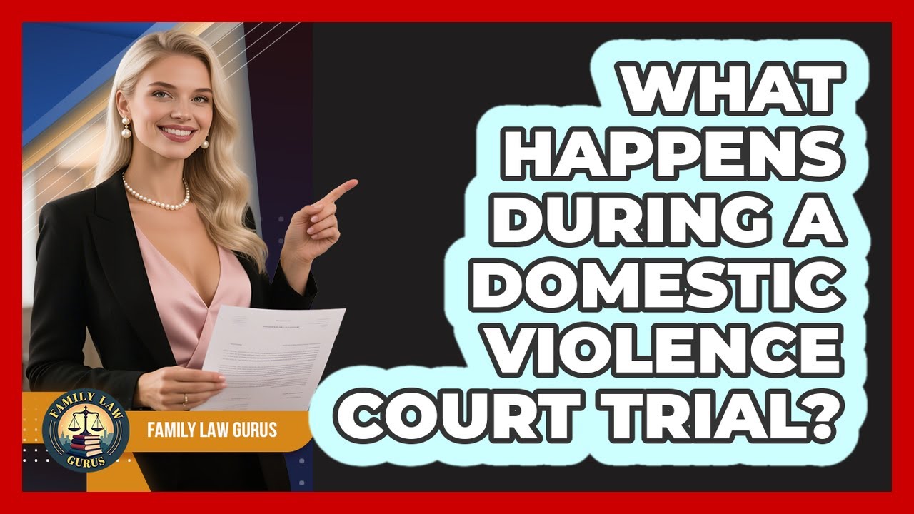 What Happens During A Domestic Violence Court Trial? - Family Law Gurus