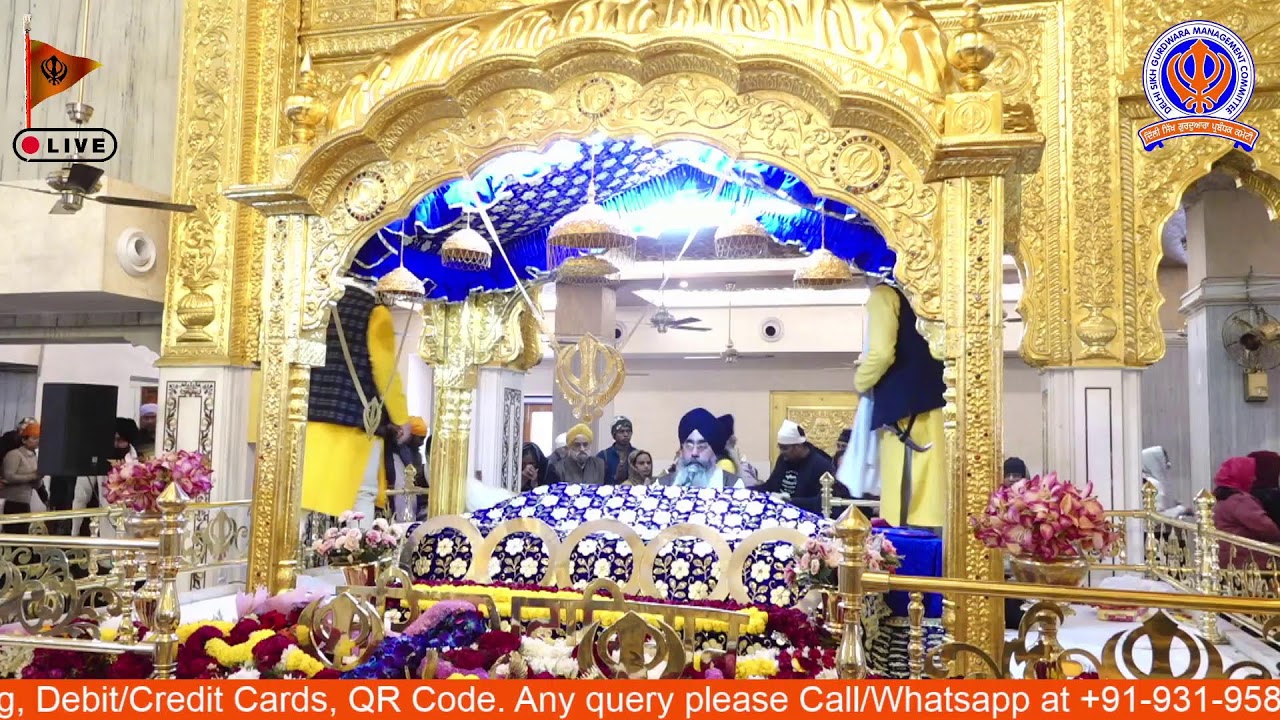 03/01/2026 Official DSGMC | Gurbani Kirtan |  Live Gurdwara Bangla Sahib