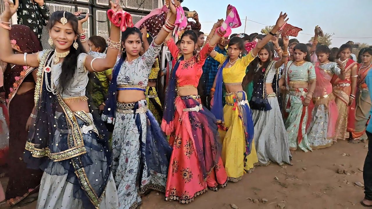 जानूडी_लनो_💃लाल_घागरो_पेरी_घूमे_🌾लाल_घागरो || Nathiyo Return || Rahul Bhuriya Timli Dance