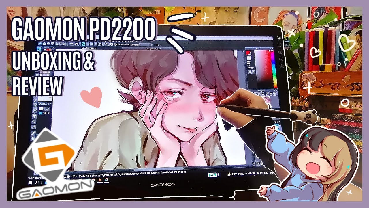 GAOMON PD2200 UNBOXING AND REVIEW