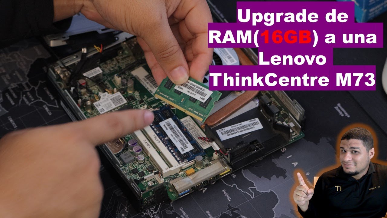 Lenovo ThinkCentre M73 (Tiny) - Instalación de RAM (16GB)