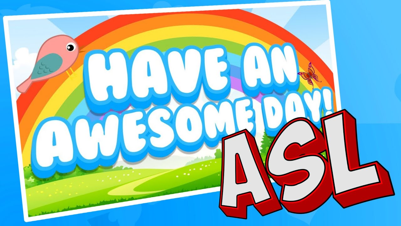 I'm Going to Make This An Awesome Day | ASL Version | Jack Hartmann