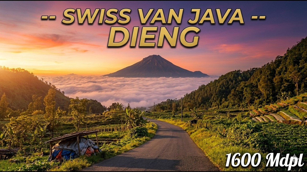 KE DIENG LEWAT JALUR INI SANGAT INDAH TAPI BAHAYA