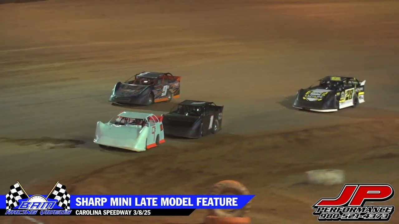 SHARP Mini Late Model Feature - Carolina Speedway 3/8/25
