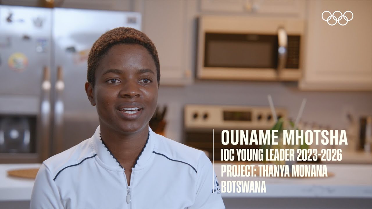 Meet the IOC Young Leaders 2023-2026 &ndash; Ouname Mhothsa from Botswana