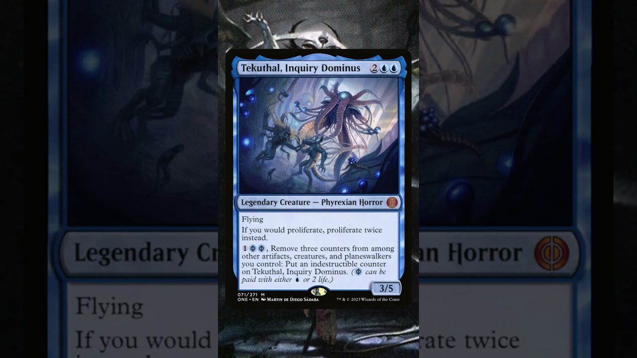 Replace Tekuthal, Inquiry Dominus with Viral Drake in Your Atraxa, Praetors' Voice Deck NOW