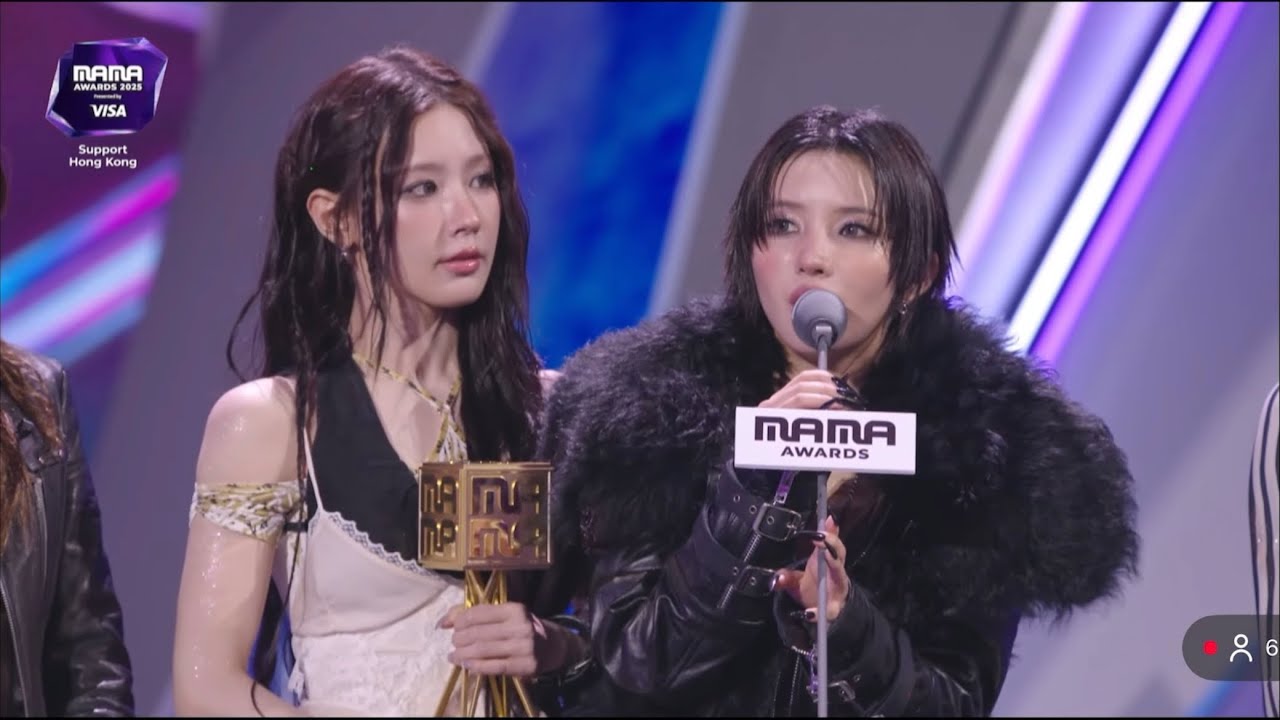 [251128] i-dle won an award for 