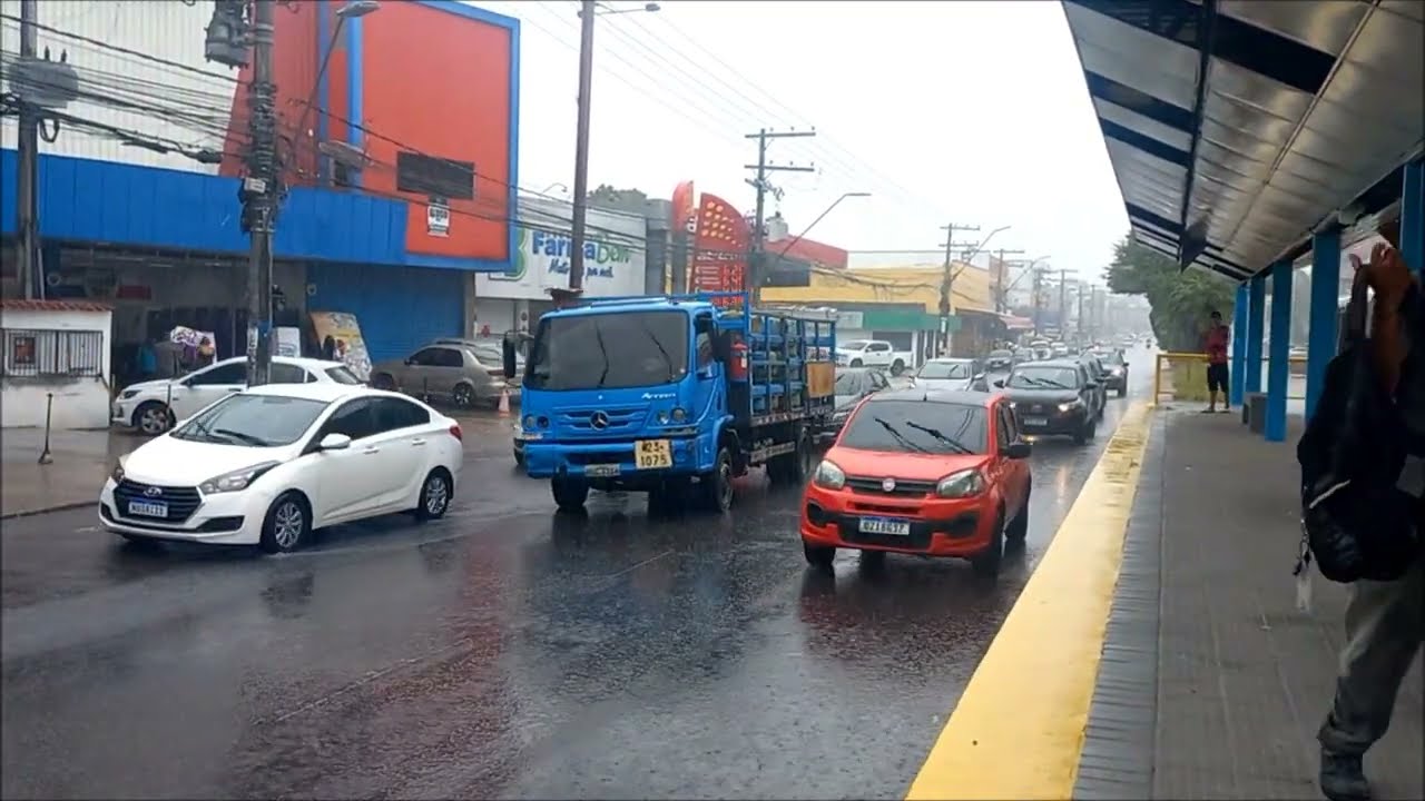 Avenida Autaz Mirim #1: Movimentação & Transporte Coletivo #Manaus