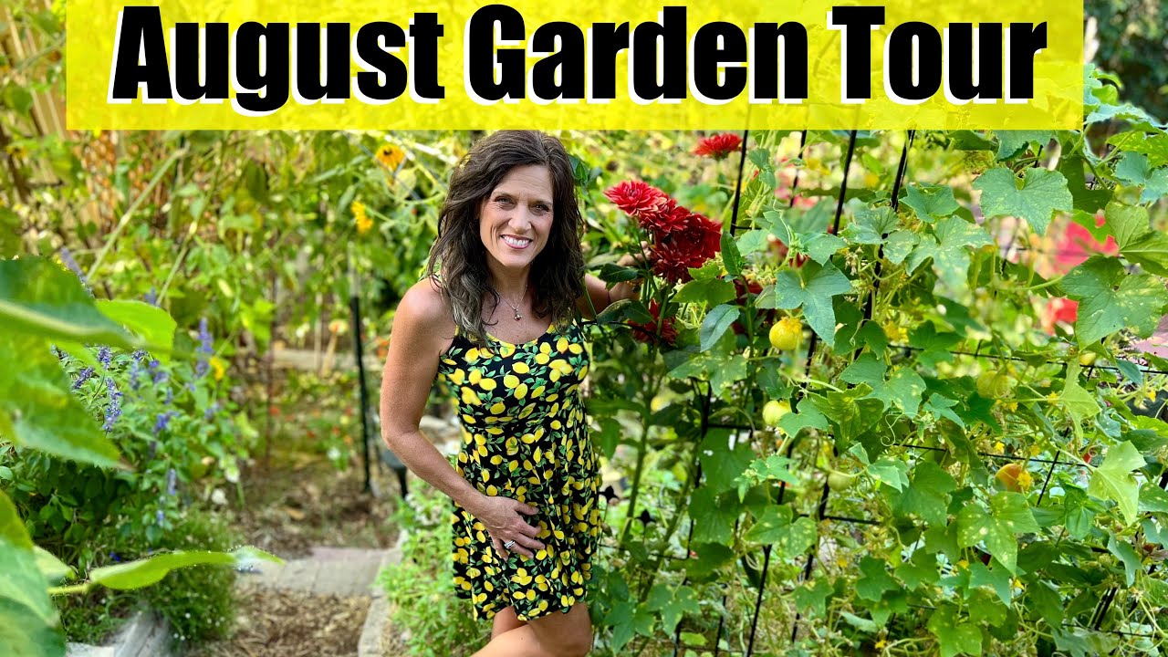 August Garden Tour - Reap the Rewards & Lots of Garden Tips! 🍅🍉🥒🌻🌺