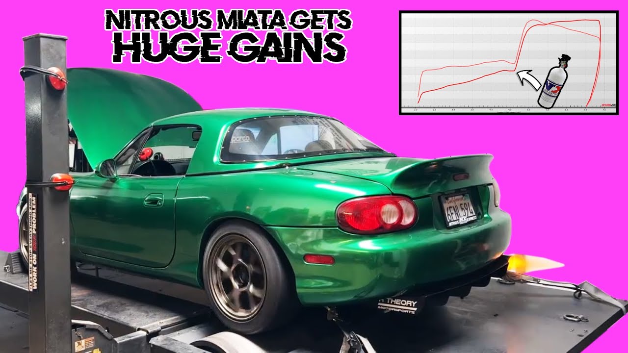 Закись азота — САМЫЙ ПРОСТОЙ способ сделать ваш Miata быстрым.