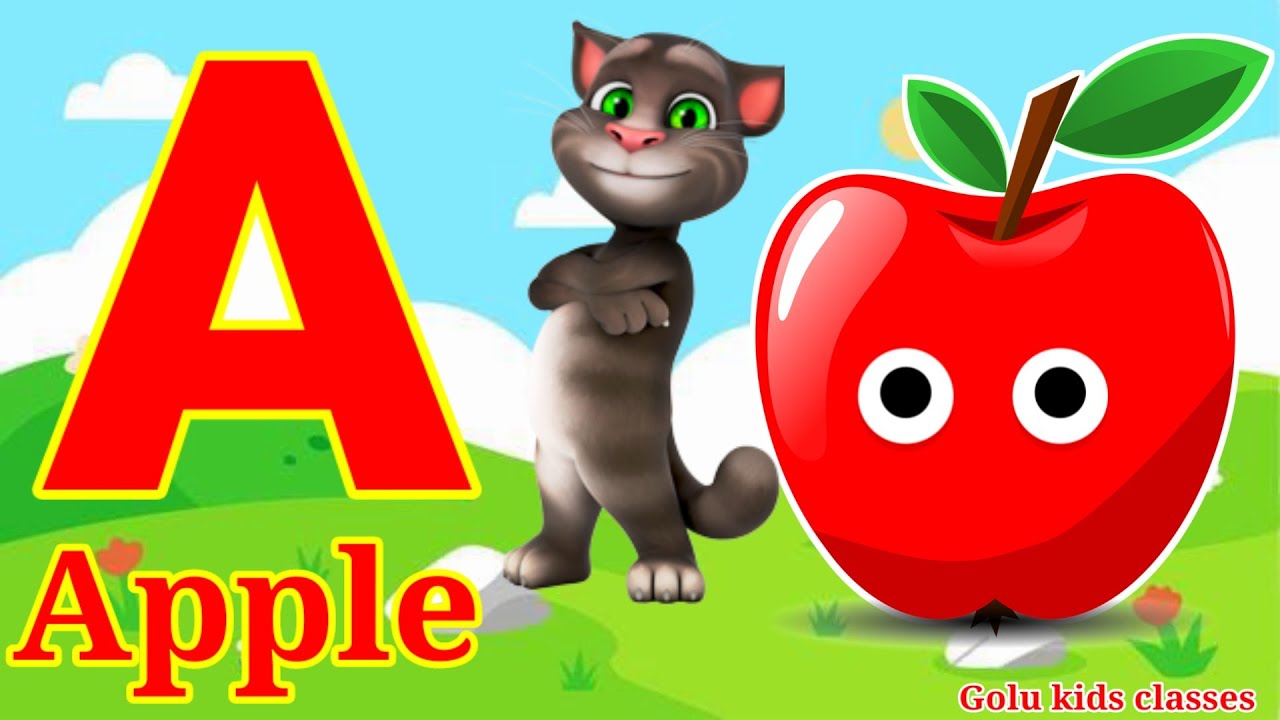 Phonics Song 2 with TWO Words in 3D - A For Airplane - ABC Alphabet Songs with Sounds for Children