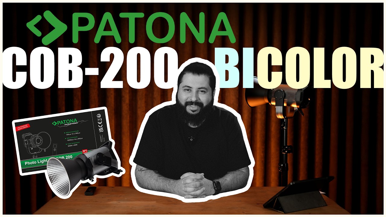 Patona Premium COB 200 Bi Color Video Işığı - Sohbet, İnceleme ve Kutu Açılımı