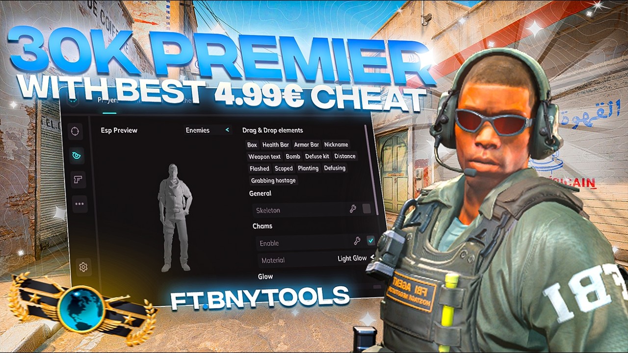 I USING Best Cs2 CHEAT In PREMIER !!😱 (Insane)