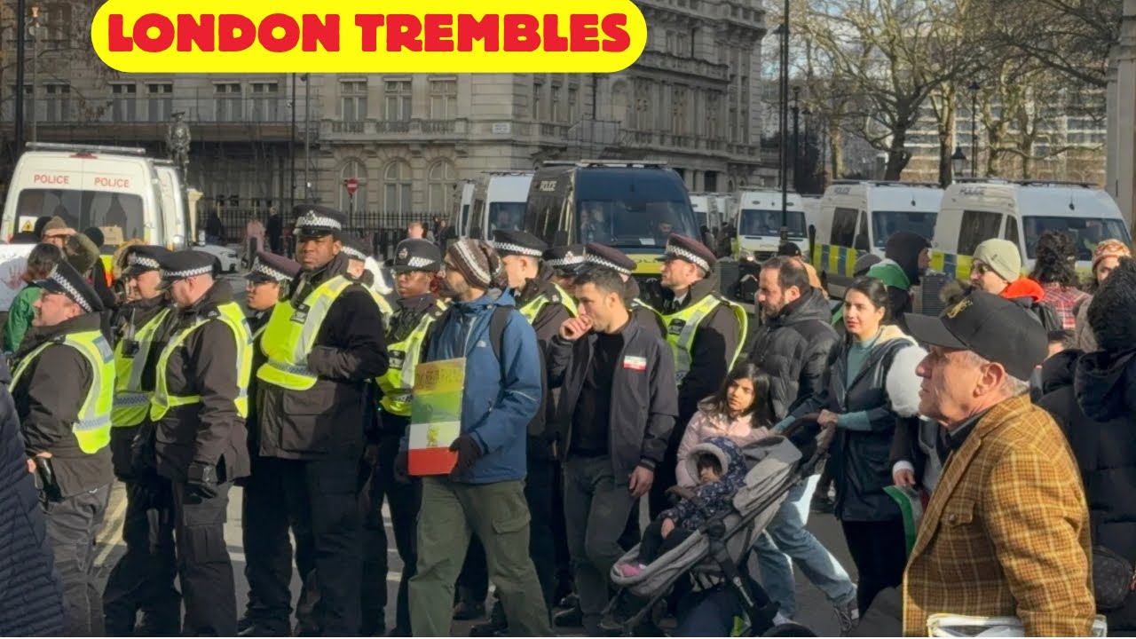 SHOCKING! 🙄Protesters Flood Whitehall as London Trembles