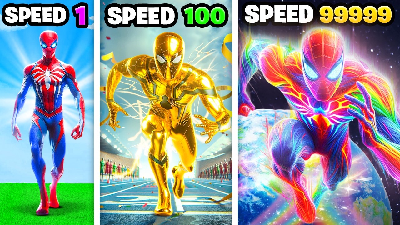 Upgrading Spiderman To FASTEST EVER In GTA 5!