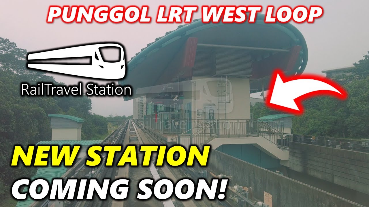 Punggol LRT West Loop before Teck Lee opens 🇸🇬🚆 Punggol ↺ Anti-clockwise ↺ Punggol