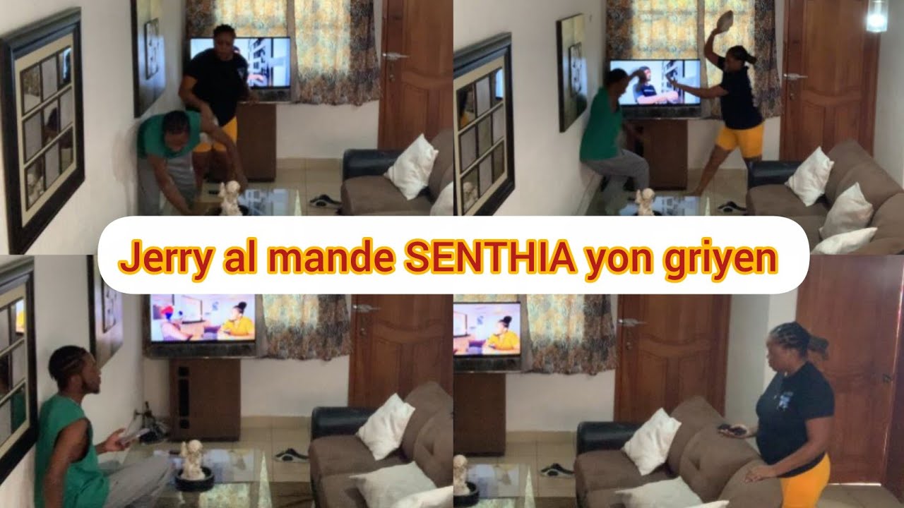 JERRY MANDE SENTHIA YON GIYEN ,BATAY PETE SA TE FINI TRÈ MAL POU JERRY