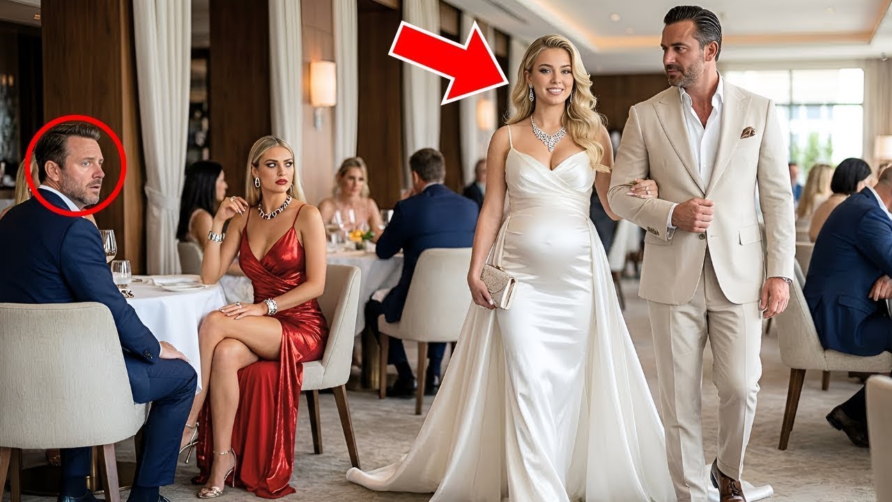 Миллиардер онемел: беременная экс-жена появилась с могущественным CEO прямо на ужине