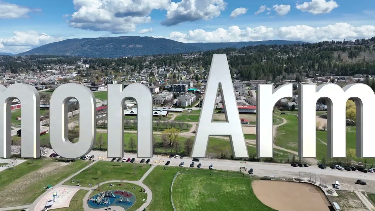 Salmon Arm, BC in 4K