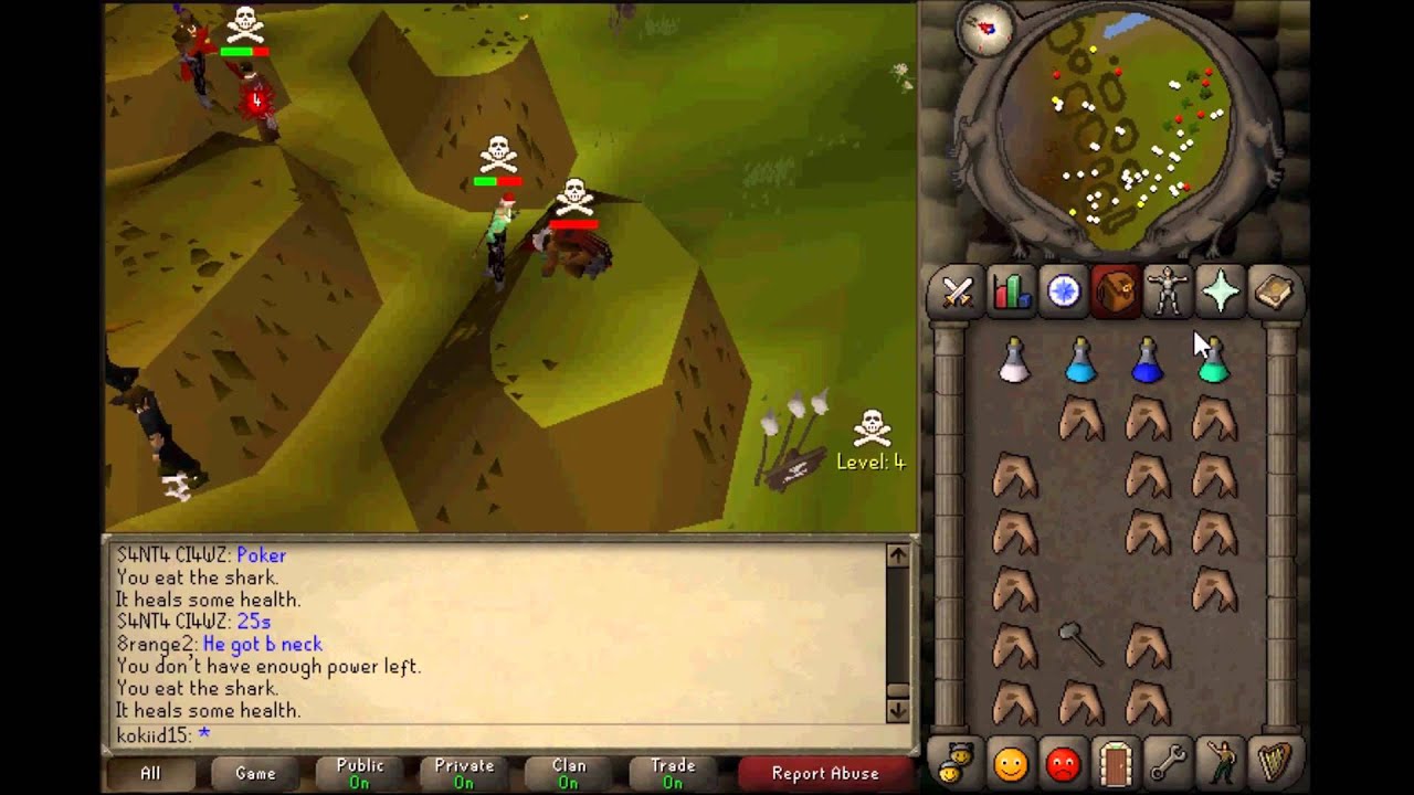 Runescape 2007- Granite Maul Pure Pking- kokiid15