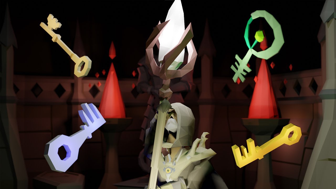 These keys can get us ANY item in RuneScape... Then we Fight