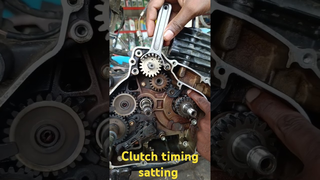 pulsar 150 clutch site balancer #timing #setting #viral