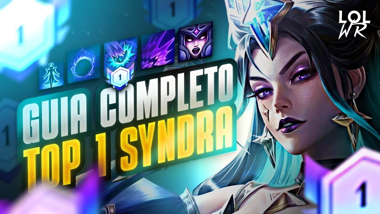GUIA COMPLETO TOP1 SYNDRA | BUILD + RUNAS + COMBOS + DICAS | LoL Wild Rift