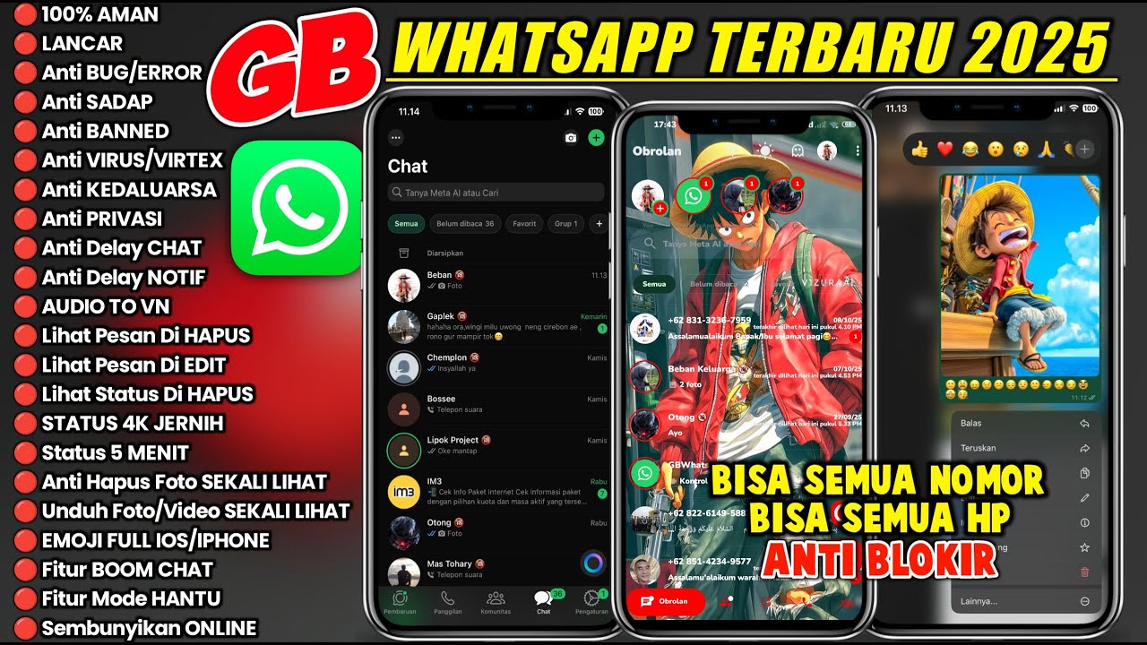 Wa Gb Terbaru 2025 | Gb Whatsapp Terbaru 2025 | Wa Mod Terbaru 2025 | Wa Gb