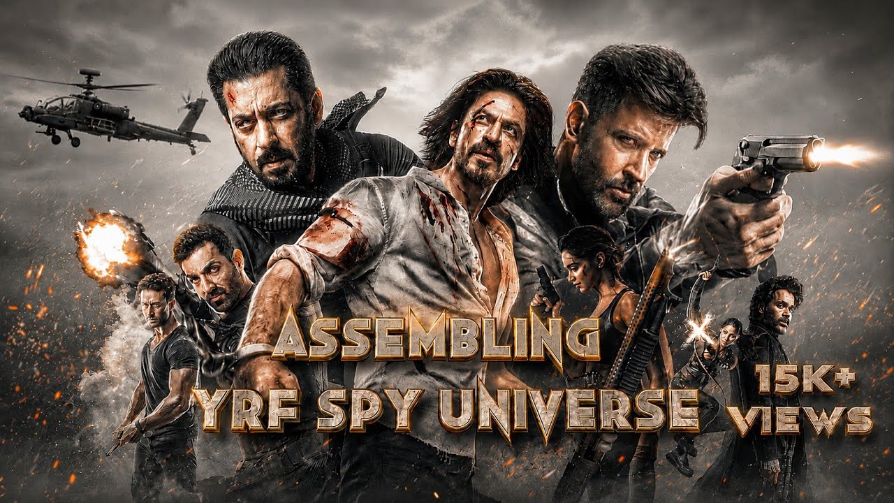 Assembling YRF Spy Universe 🔥 4K | KINNAN EDITX | SPY UNIVERSE MASHUP | 2025