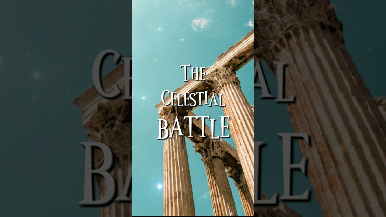 The Celestial Battle | Greek Mythology #shorts #greekmythology (Full Video in Description)