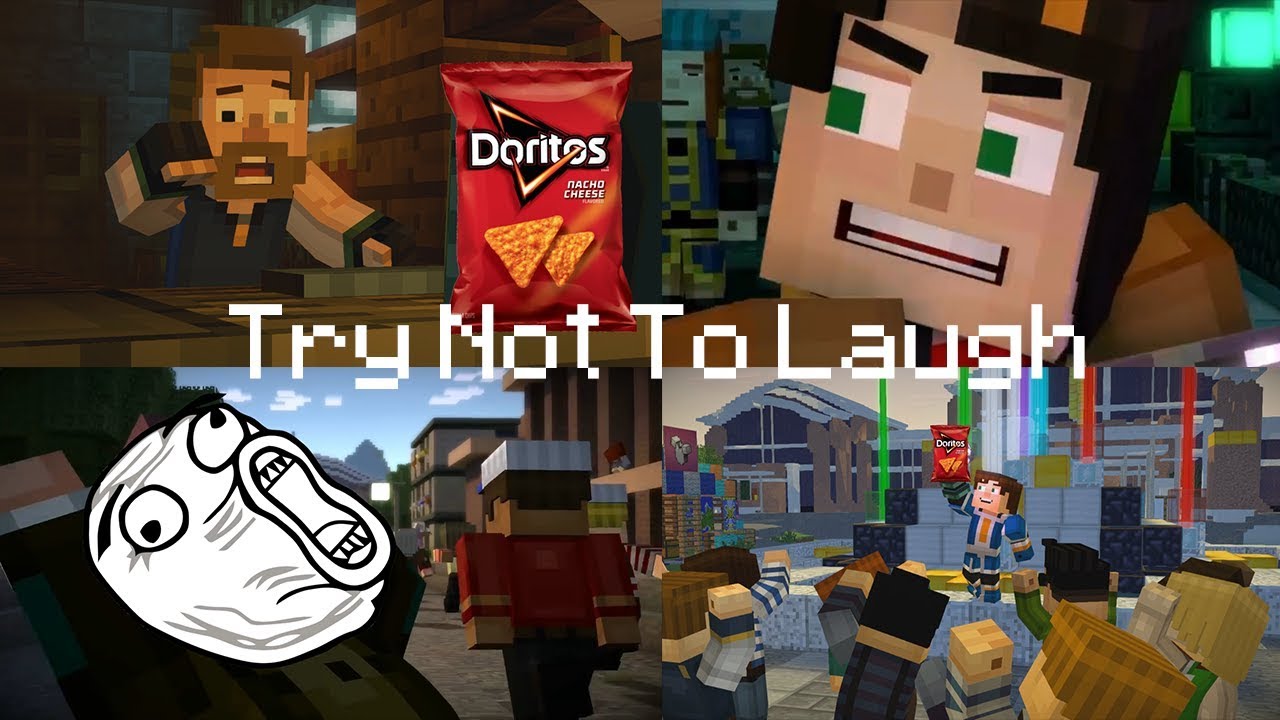Minecraft Story Mode YTP Compilation! | Try Not To Laugh Challenge