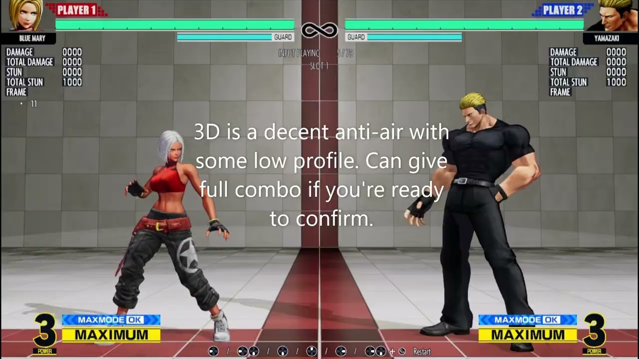 Quick Tips: Blue Mary (KOFXV)