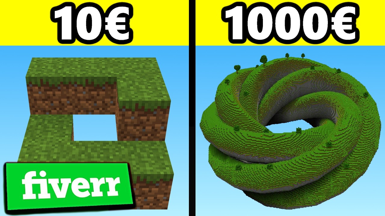 BILLIGE VS TEURE MINECRAFT MAP