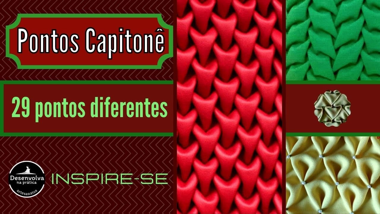 Pontos Capitonê, inspire-se