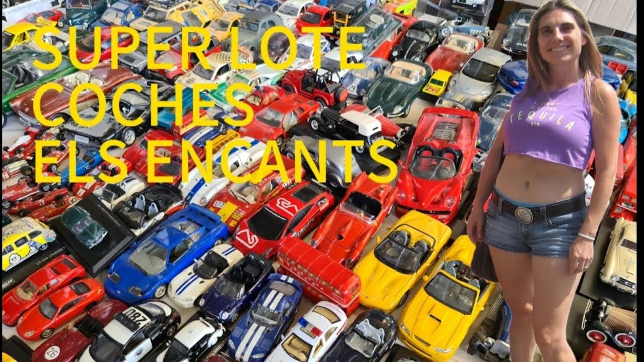 🤩 SÚPER LOTE DE COCHES EN EL MERCADILLO ELS ENCANTS !! 🥰😍