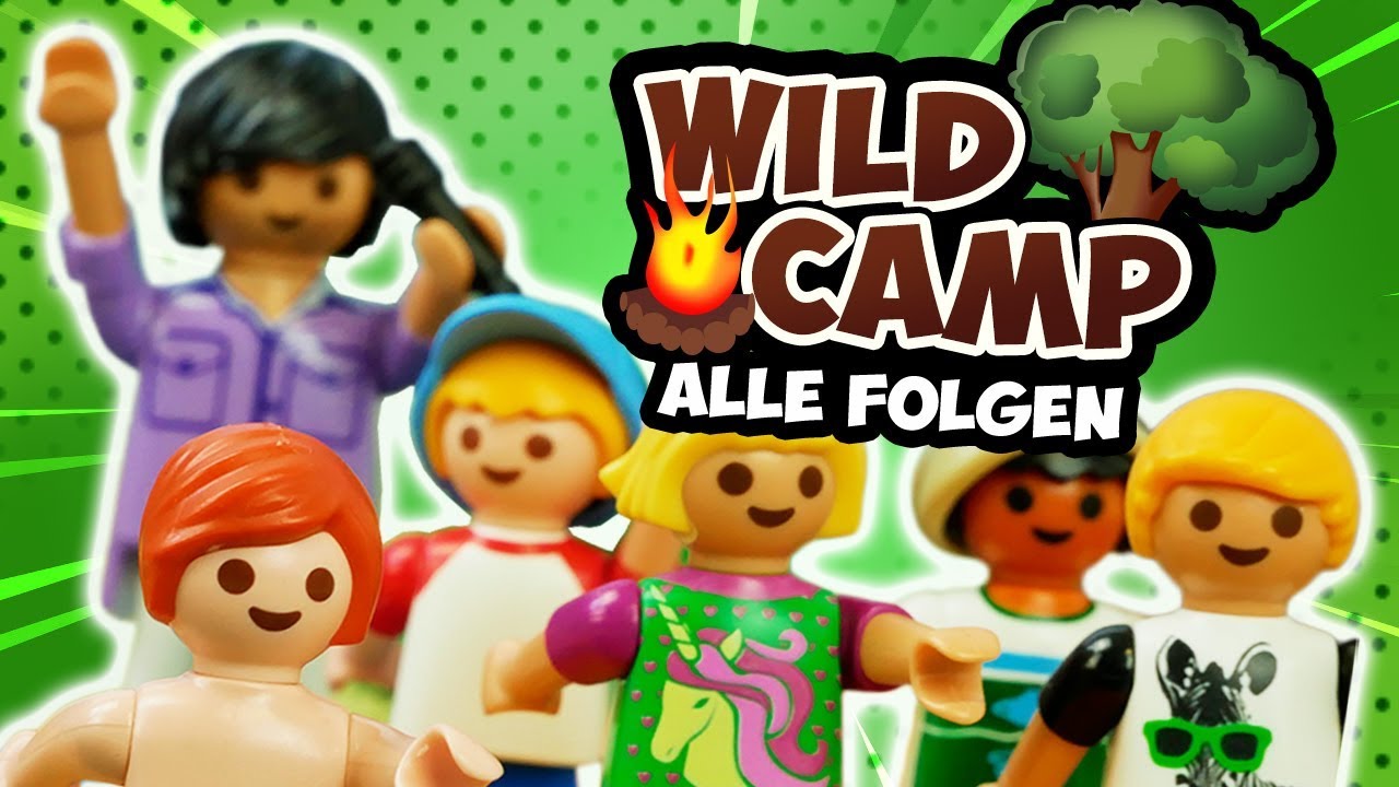 Playmobil Film deutsch WILD CAMP - Die komplette Staffel! Mit Julian Vogel Kinderserie
