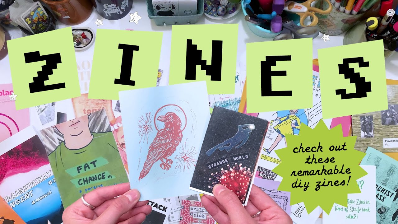 diy ZINES *:⋆° opening zine mail + chatting about diy publications #firstimpressions  #zine #reviews