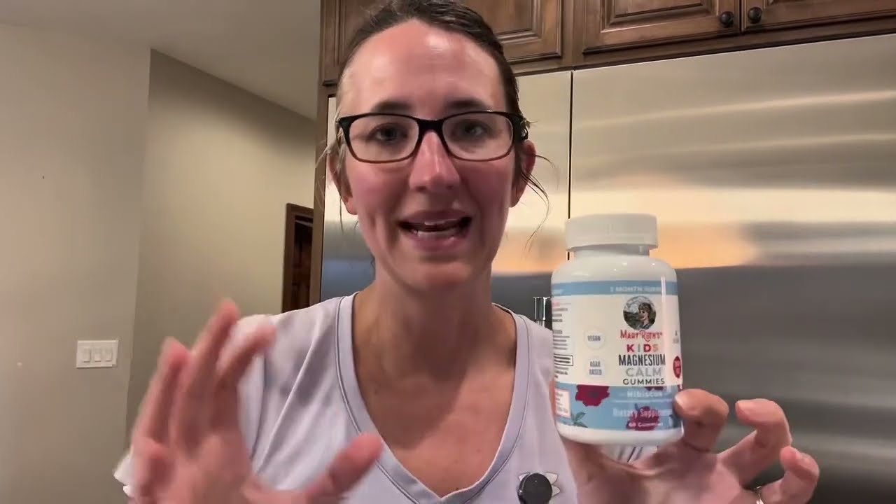 MaryRuth Organics Kids Magnesium Gummies – Sugar-Free, Vegan, Calm & ADHD Support