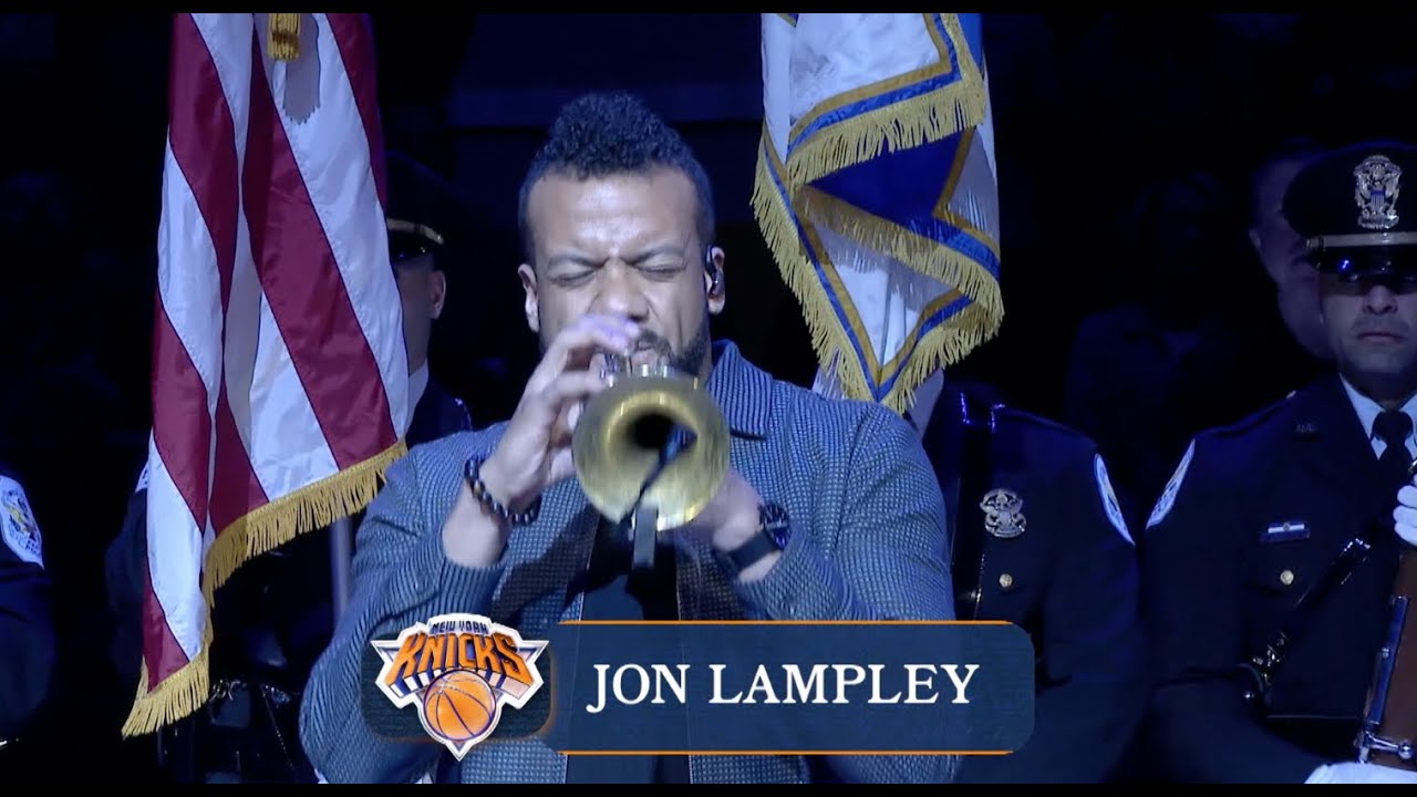 Jon Lampley//National Anthem Performance at Madison Square Garden 4.6.25