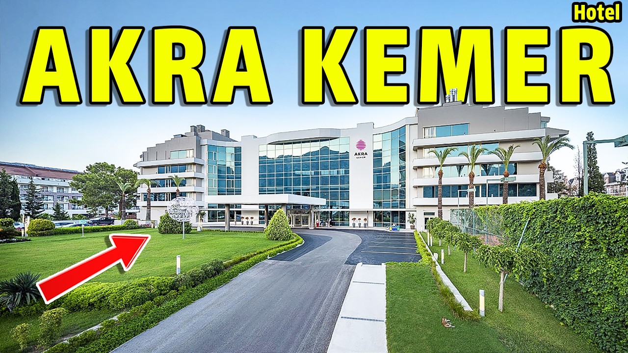 AKRA KEMER HOTEL IN ANTALYA – 2025 Full Tour Inside the akra kemer hotel  🇹🇷5⭐ Luxury Resort Tour 🏖✨