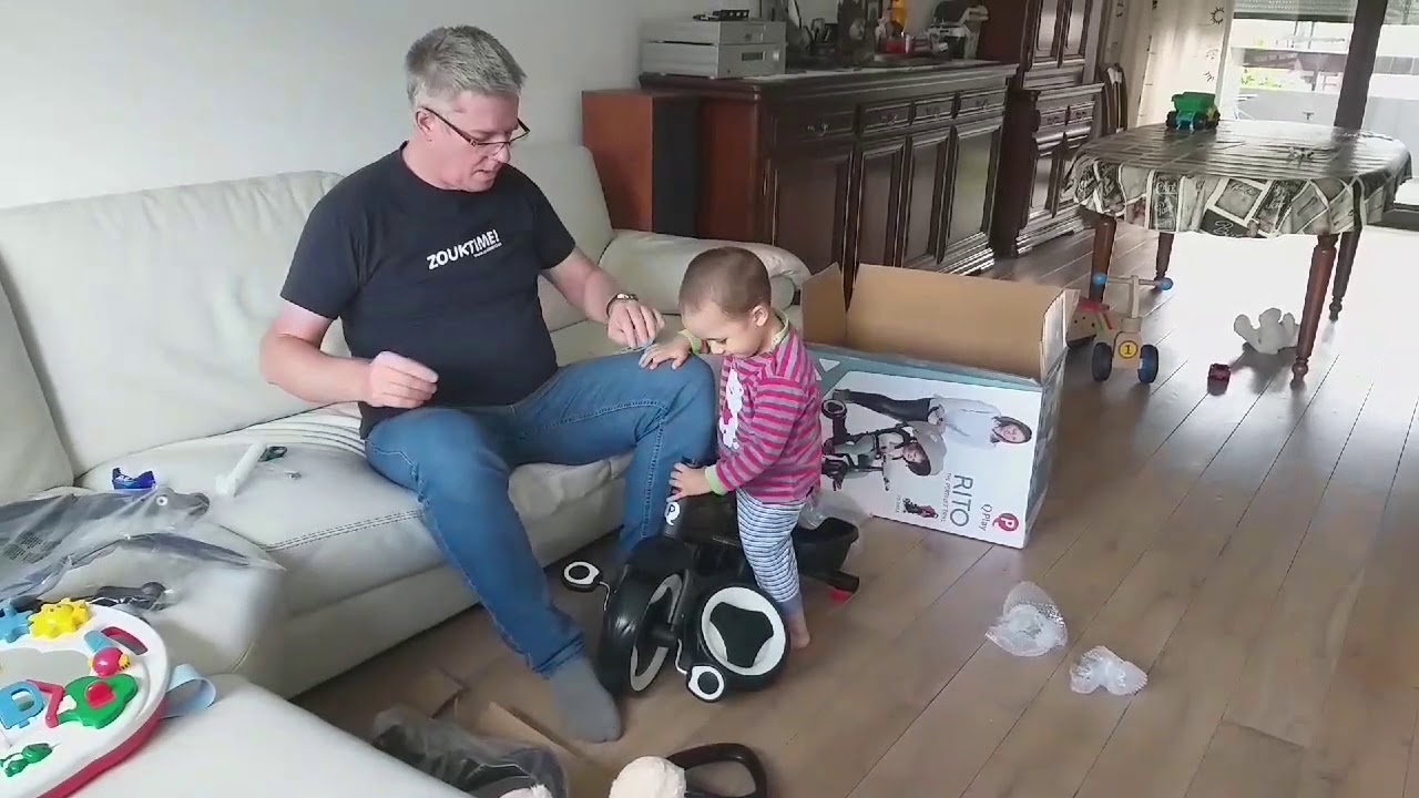 Q Play Rito Foldable Stroller/Trike | Unboxing & Installing