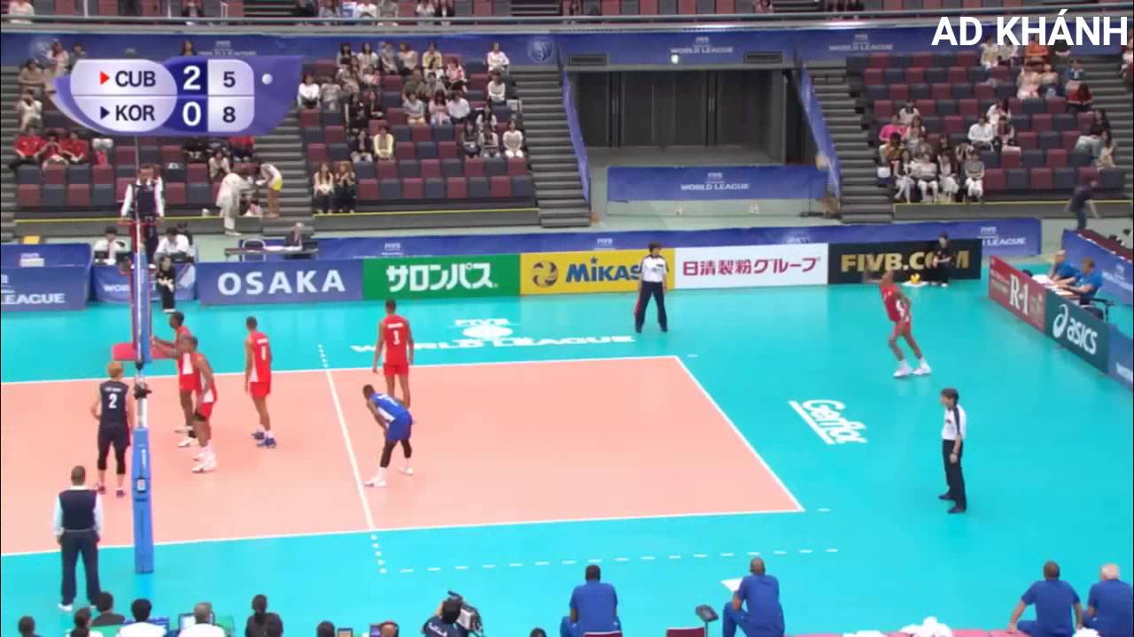 Han Sunsoo - Moon Sung Min (Korea Volleyball - World League 2016) | AD kh&aacute;nh