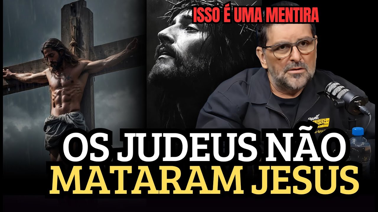 OS JUDEUS NÃO MATARAM JESUS - O QUE ESSE RABINO FALOU CHOCOU | RABINO YOSSEF AKIVA