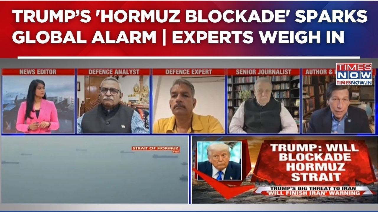 Strait Of Hormuz Crisis Deepens As Trump Threatens 'Blockade' After Failed Talks; Experts Weigh In