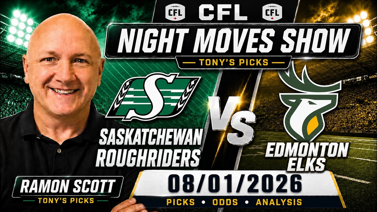 Прогноз и ставки на матч CFL Roughriders против Elks, 01.08.26 | Шоу Night Moves