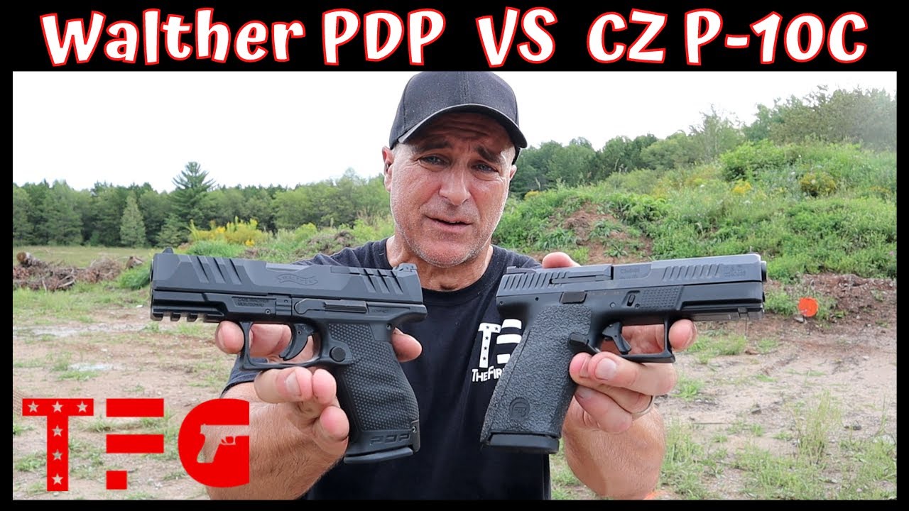 Walther PDP против CZ P-10C (сравнение дальности) — TheFirearmGuy
