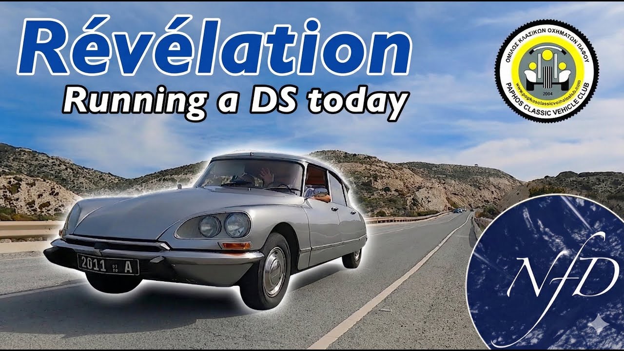 A day out in a Citroën DS (1970) - Owner Stories #16 || Cyprus Series