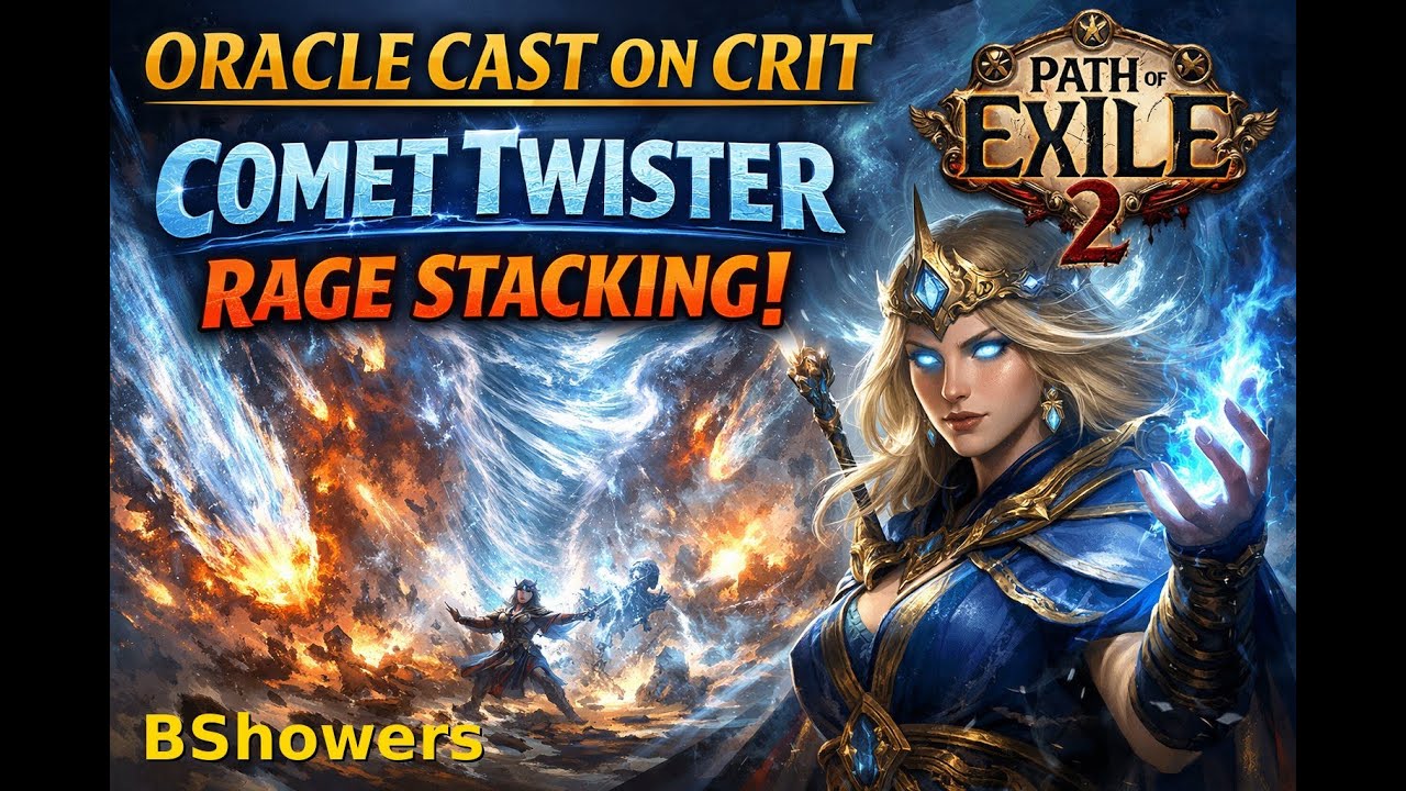 Руководство по сборке персонажа Oracle Cast on Crit Twister в PoE2: Last of the Druids 0.4.0