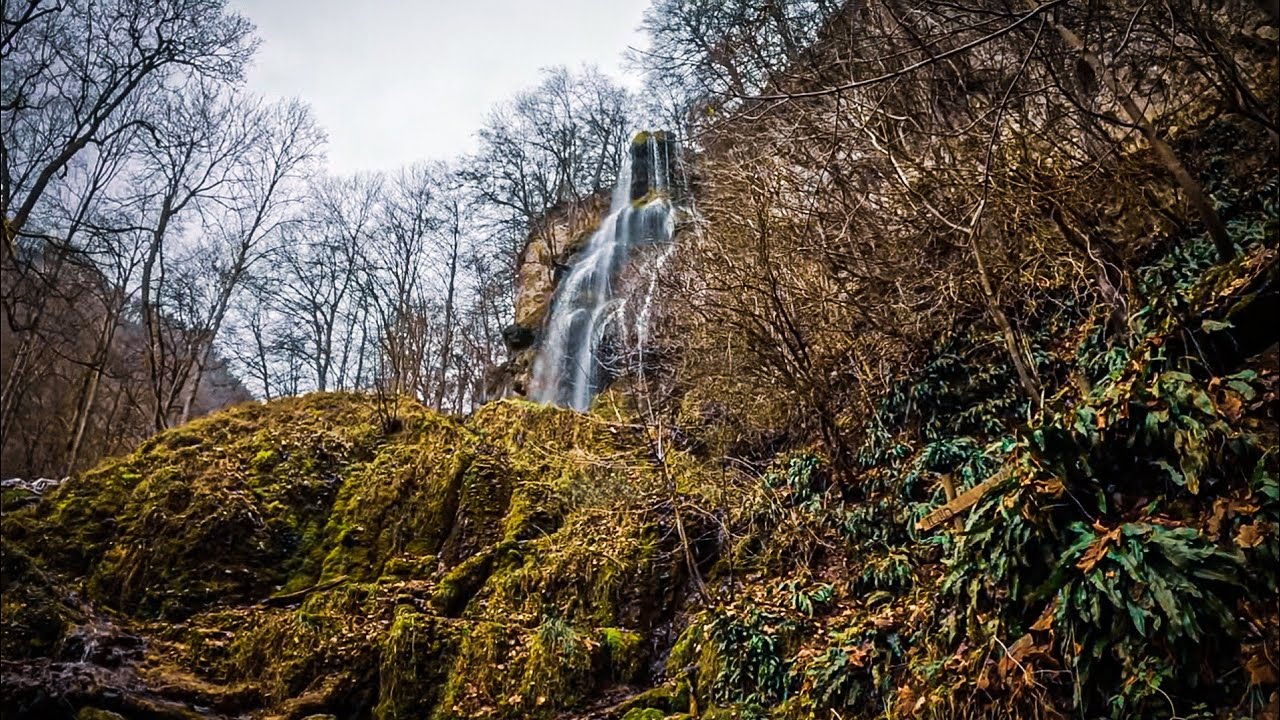 Bad Urach - Wasserfall und Burgruine