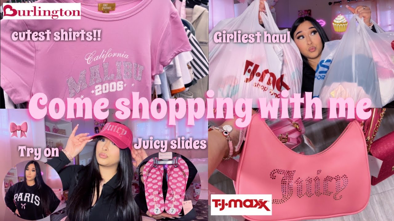 ПОШИПАЙТЕ СО МНОЙ ♡ | Tj Maxx, Ross & Burlington (самый девчачий поход по магазинам + шопинг)